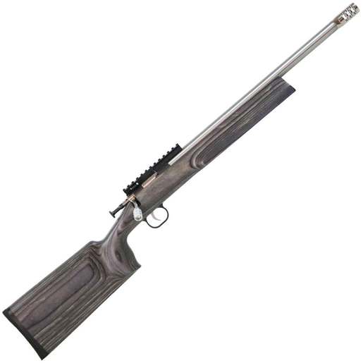 Crickett Black Laminate With Knurled Grooved Handle 22 Long Rifle Stainless Single Shot Rifle - Crickett