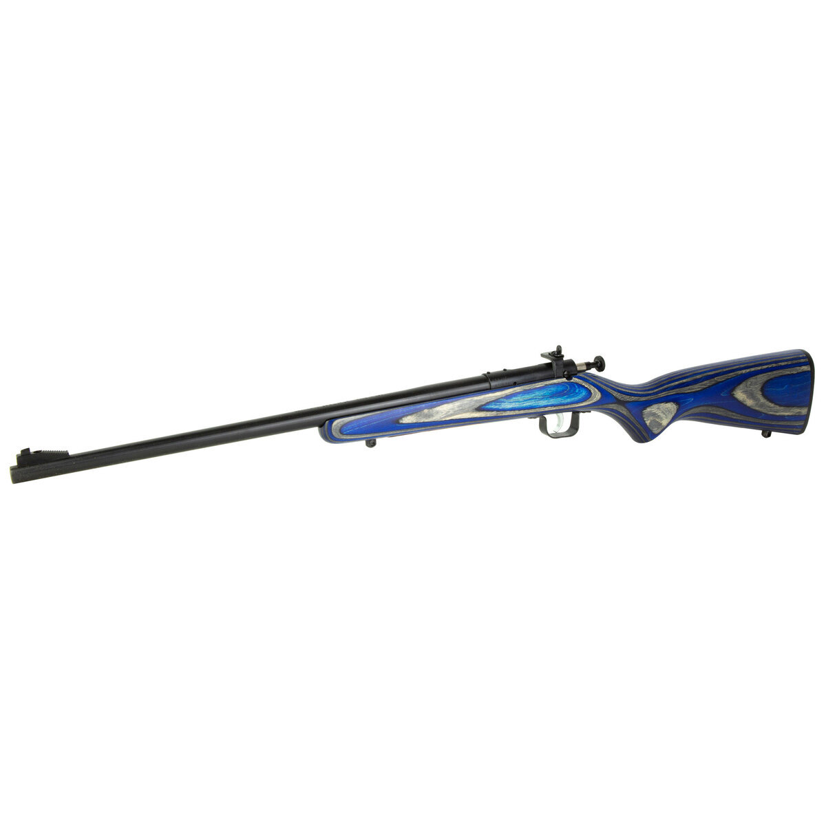 Crickett Blue Laminate Stock Blued Compact Rifle - 22 Long Rifle - Blue Crickett Blue Laminate Stock Blued Compact Rifle - 22 Long Rifle - Blue