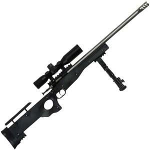 Crickett CPR Complete Package Blued/Black Bolt Action Rifle - 22 Long Rifle - 16.1in