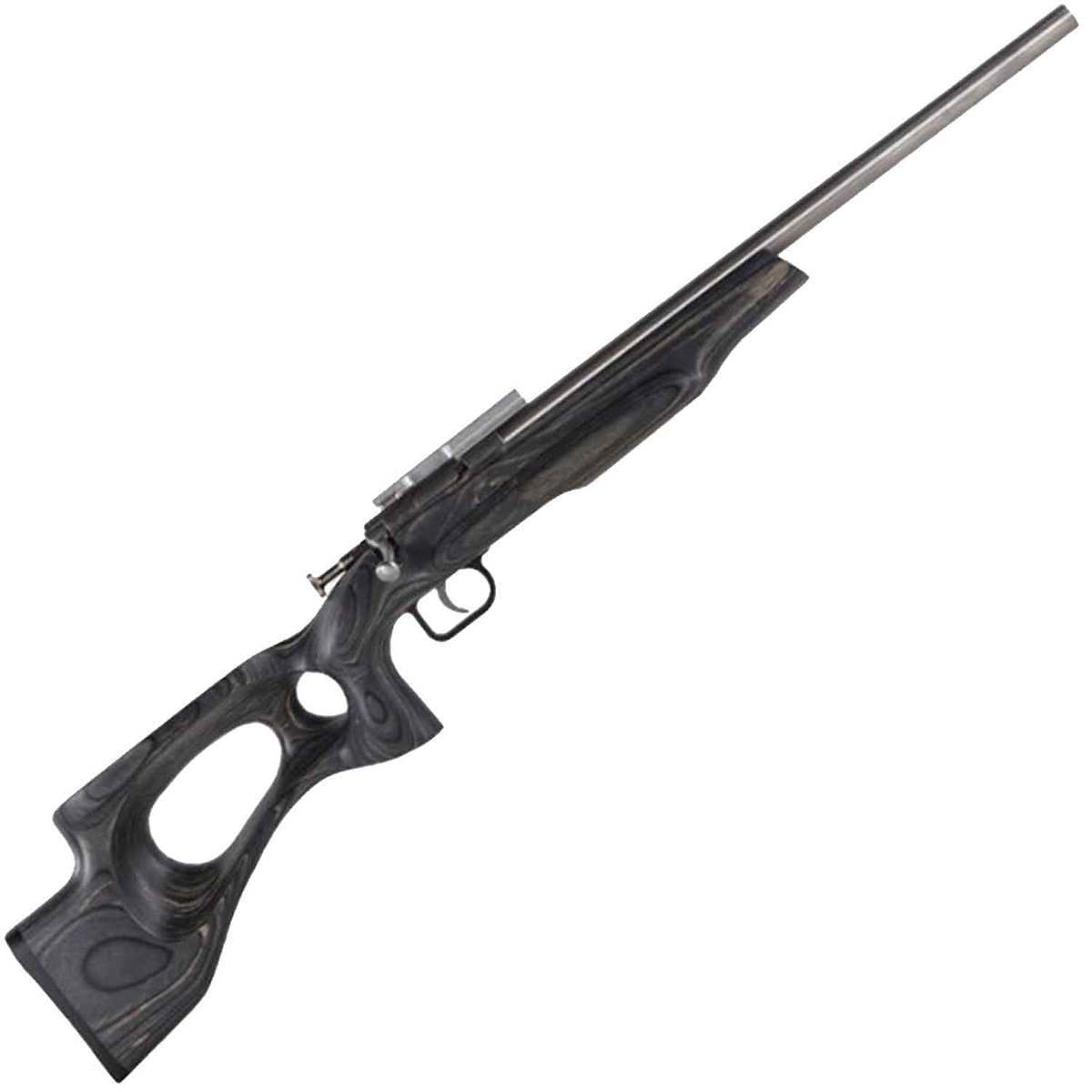 Crickett EX Thumb Hole Stock Stainless Black Bolt Action Rifle - 22 Long Rifle - Black Crickett EX Thumb Hole Stock Stainless Black Bolt Action Rifle - 22 Long Rifle - Black