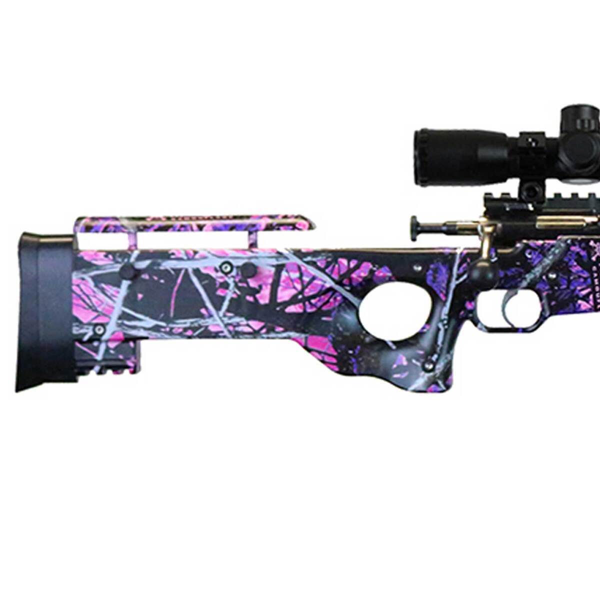 Crickett KSA2148 Precision Compact Muddy Girl Package Bolt Action Rifle- 22 LR - 16.13in - Muddy Girl Crickett KSA2148 Precision Compact Muddy Girl Package Bolt Action Rifle- 22 LR - 16.13in - Muddy Girl