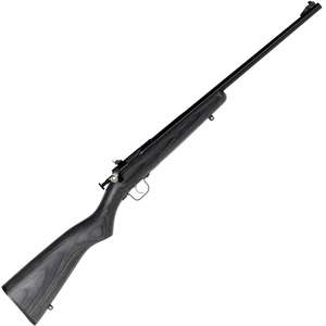 Crickett Black Laminate Stock Blued Compact Rifle - 22 Long Rifle