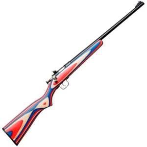 Crickett Red, White, & Blue Laminate Stock Blued Compact Rifle -