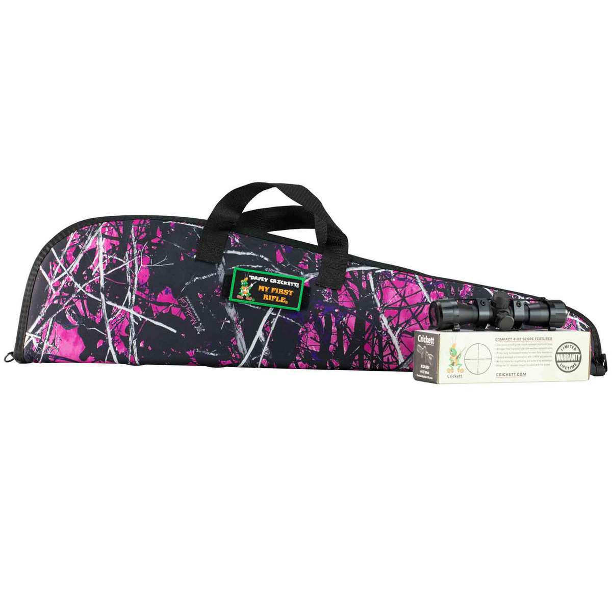 Crickett Muddy Girl With Scope Package Blued Single Shot Rifle - 22 Long Rifle Crickett Muddy Girl With Scope Package Blued Single Shot Rifle - 22 Long Rifle