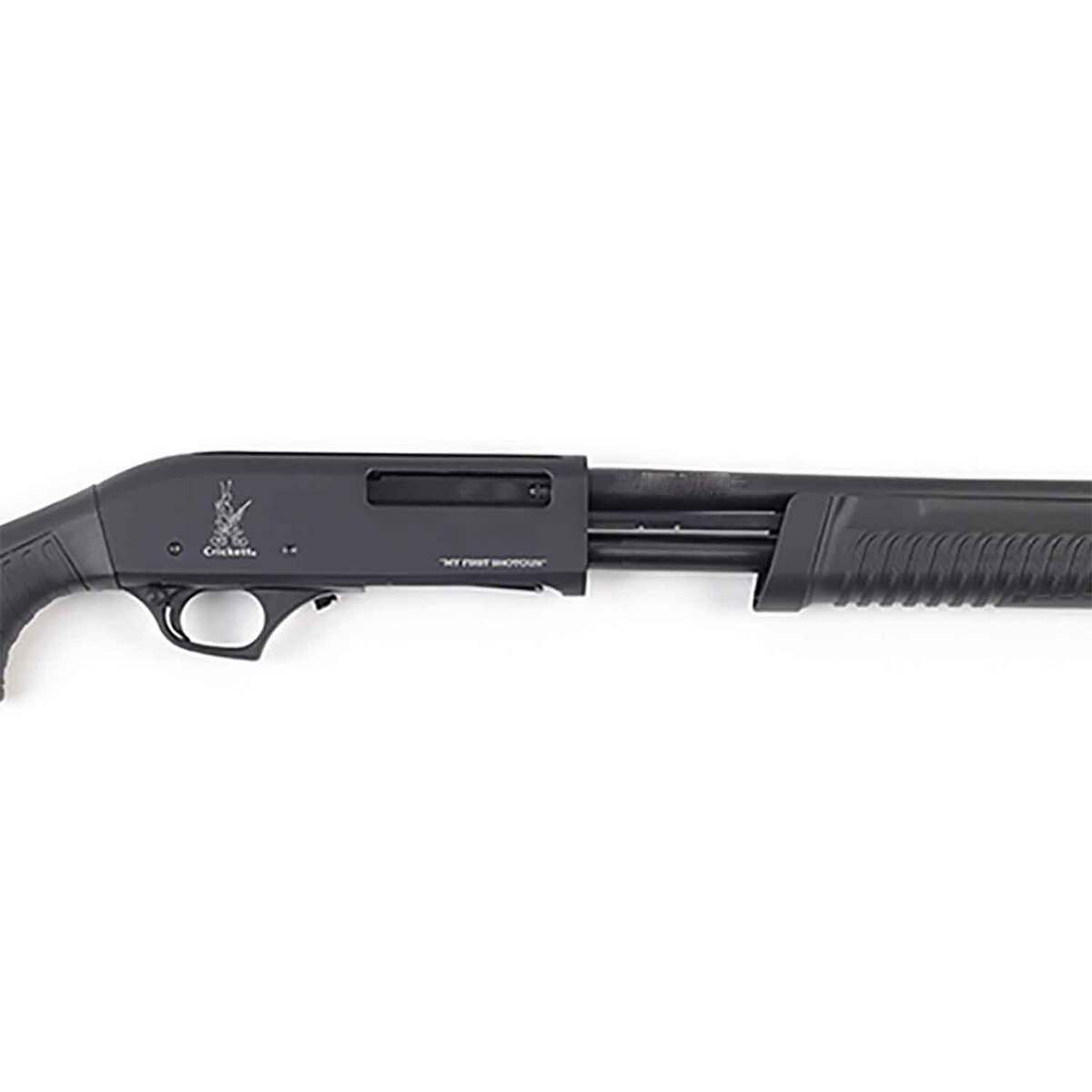 Crickett My First Shotgun Black 410 Gauge 3in Pump Shotgun - 18.5in - Black Crickett My First Shotgun Black 410 Gauge 3in Pump Shotgun - 18.5in - Black