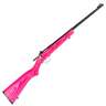 Crickett Pink Laminate Stock Blued Compact Rifle - 22 Long Rifle - Pink