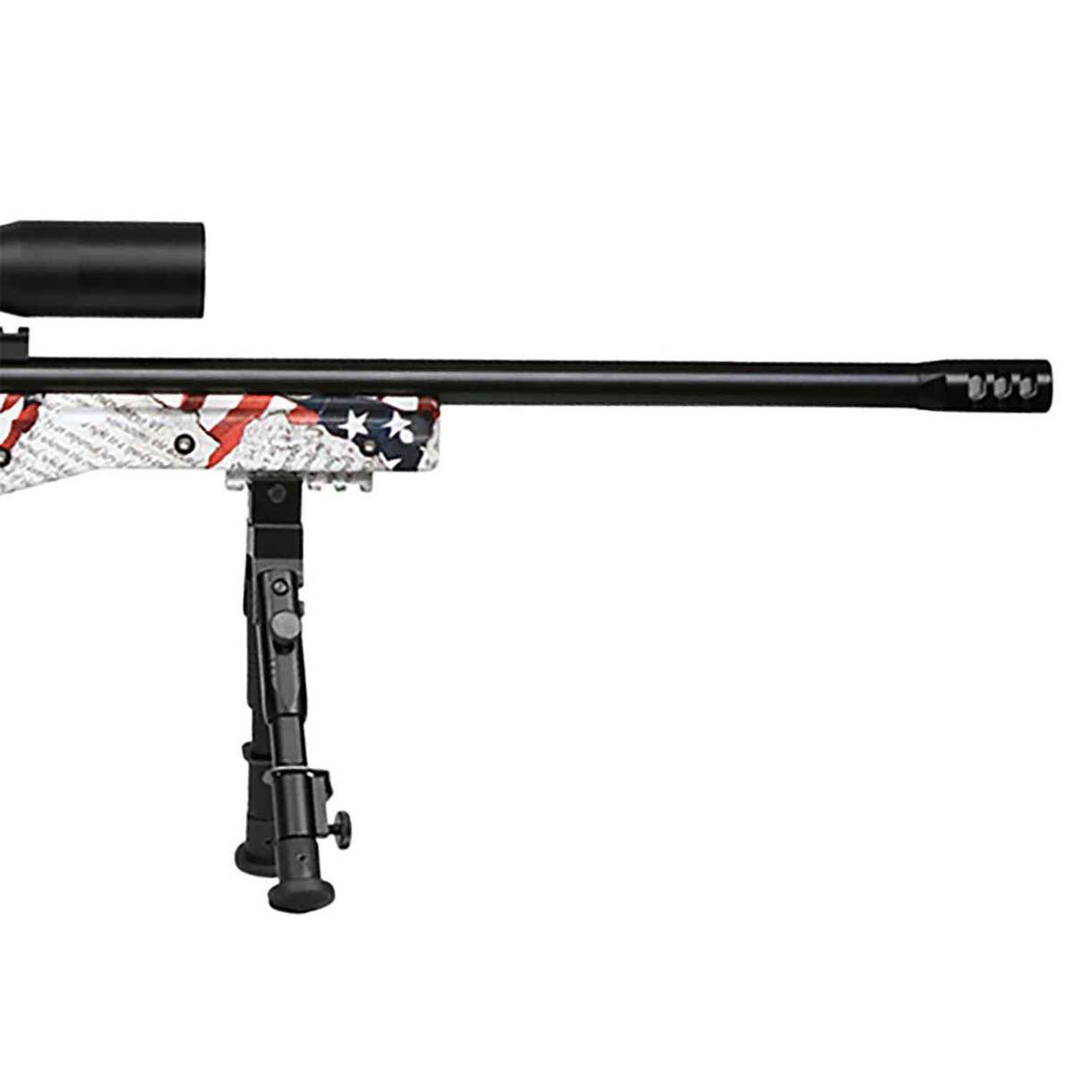 Crickett Precision American Flag Bolt Action Rifle - 22 Long Rifle - 16in - American Flag Crickett Precision American Flag Bolt Action Rifle - 22 Long Rifle - 16in - American Flag