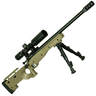 Crickett Precision WMR Package Compact FDE/Black Single Shot Rifle - 22 WMR (22 Mag) - 16.13in - Flat Dark Earth/Black