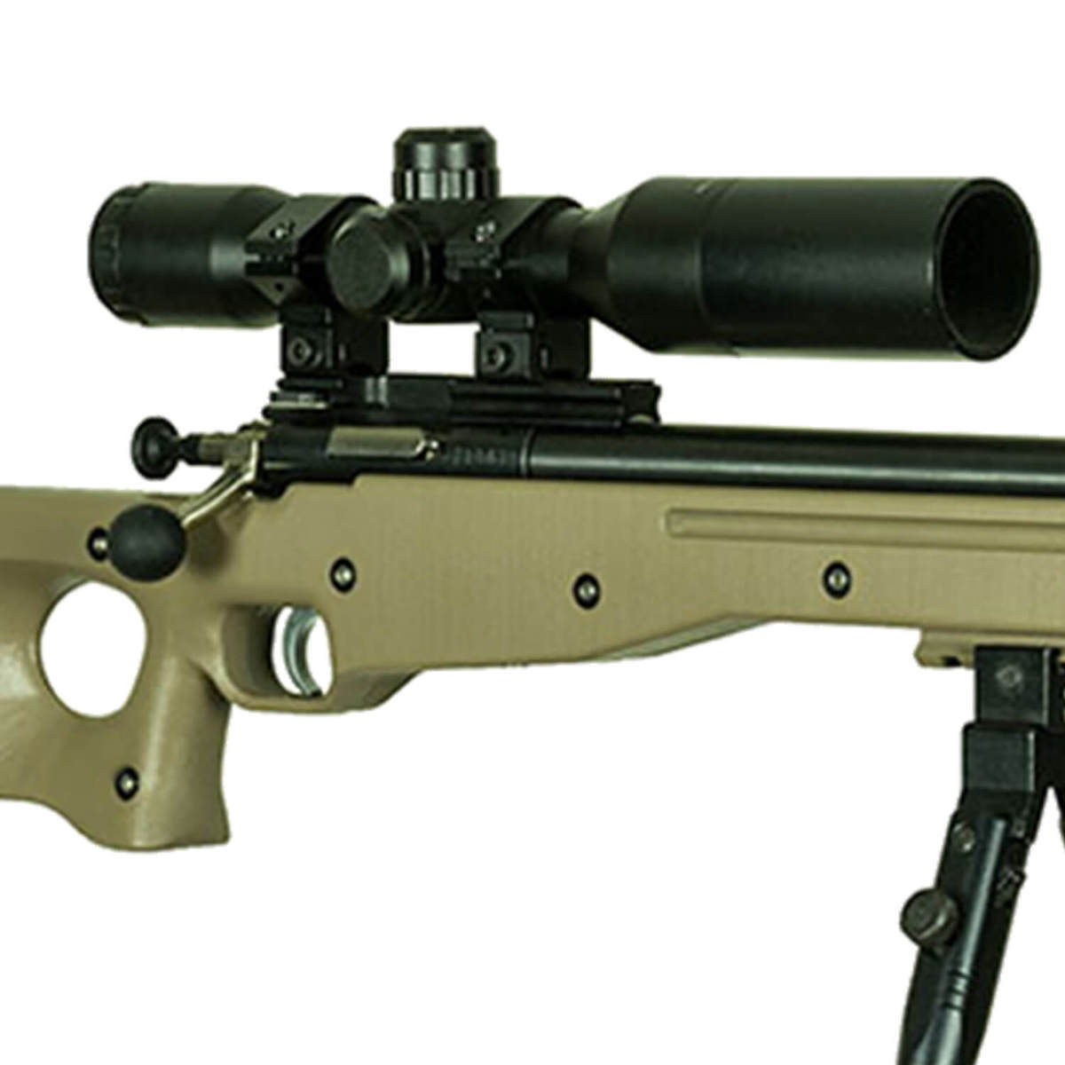 Crickett Precision WMR Package Compact FDE/Black Single Shot Rifle - 22 WMR (22 Mag) - 16.13in - Flat Dark Earth/Black Crickett Precision WMR Package Compact FDE/Black Single Shot Rifle - 22 WMR (22 Mag) - 16.13in - Flat Dark Earth/Black