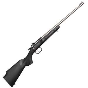Crickett Synthetic Stock Compact Black/Stainless Steel Bolt Action Rifle - 22 Long Rifle - 16.1in