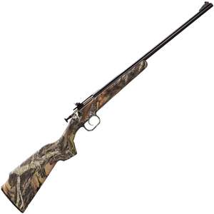 Crickett Synthetic Stock Compact Mossy Oak Break-Up Infinity Camo/Blued Bolt Action Rifle - 22 Long Rifle - 16.1in