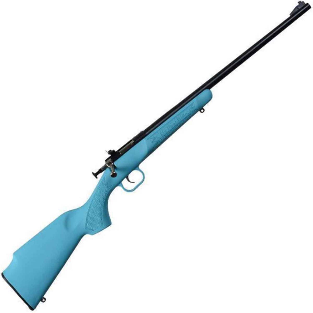 Crickett Synthetic Stock Compact Blue Synthetic/Blued Bolt Action Rifle - 22 Long Rifle - 16.1in Crickett Synthetic Stock Compact Blue Synthetic/Blued Bolt Action Rifle - 22 Long Rifle - 16.1in