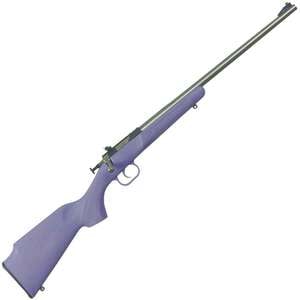 Crickett Synthetic Stock Compact Purple/Stainless Steel Bolt Action Rifle -