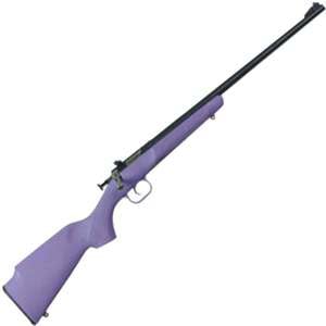 Crickett Synthetic Stock Compact Purple Synthetic Blued Bolt Action Rifle -