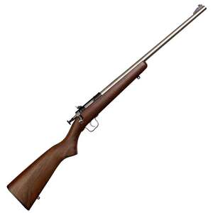 Crickett Wood Stock Compact Walnut/Stainless Bolt Action Rifle -