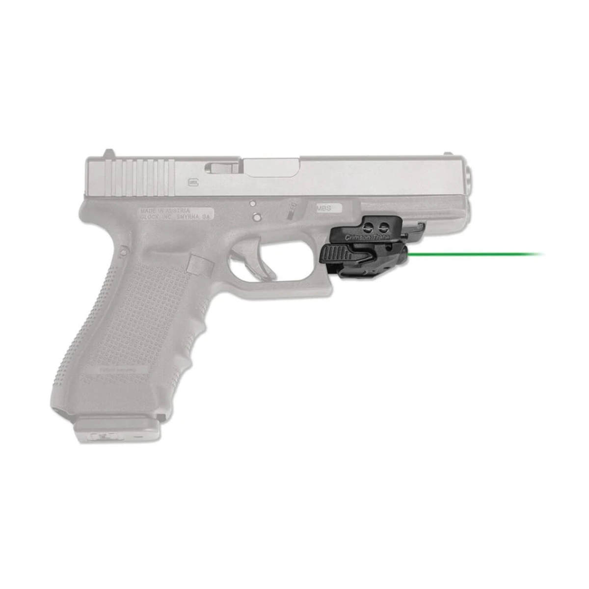 Crimson Trace CMR-206 Rail Master Green Laser Universal Sight - Black - Black Crimson Trace CMR-206 Rail Master Green Laser Universal Sight - Black - Black