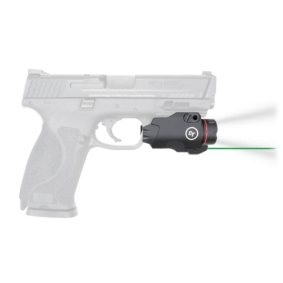 Crimson Trace CMR-207G Rail Master Pro Green Laser Universal Sight And Tactical Light - Black - Black Crimson Trace CMR-207G Rail Master Pro Green Laser Universal Sight And Tactical Light - Black - Black