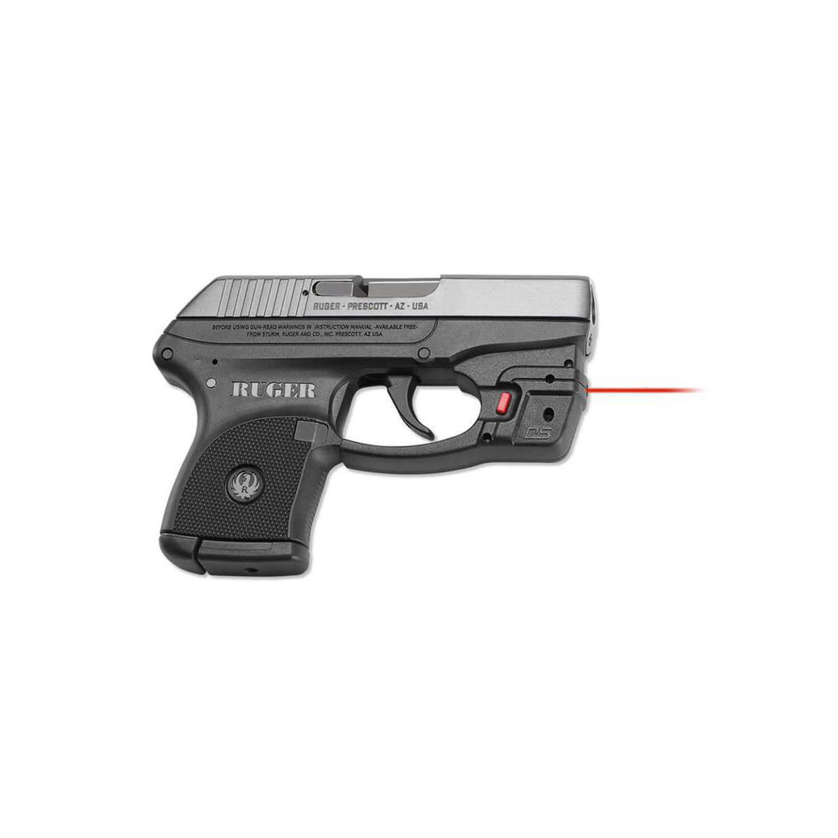 Crimson Trace DS-122 Defender Series Accu-Guard Ruger LCP Laser Sight - Red - Black Crimson Trace DS-122 Defender Series Accu-Guard Ruger LCP Laser Sight - Red - Black