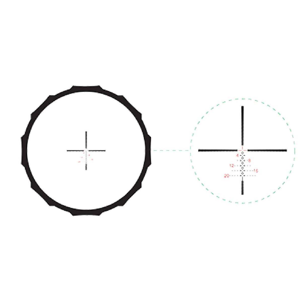 Crimson Trace Hardline 1-10x 28mm Rifle Scope - CT TR1-MOA - Black Crimson Trace Hardline 1-10x 28mm Rifle Scope - CT TR1-MOA - Black
