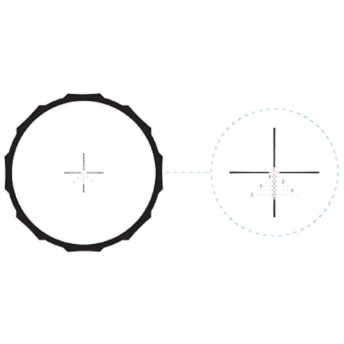 Crimson Trace Hardline 1-8x 28mm Rifle Scope - CT TR1-MOA - Black Crimson Trace Hardline 1-8x 28mm Rifle Scope - CT TR1-MOA - Black