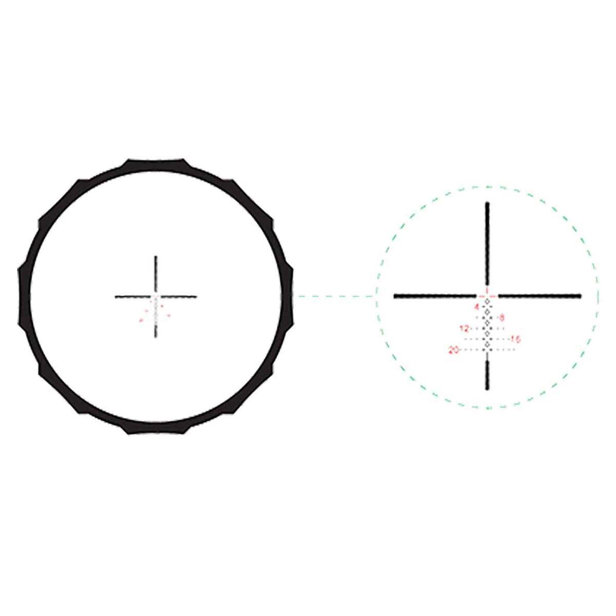Crimson Trace Hardline 1-8x 28mm Rifle Scope - Illuminated CT TR1-MIL - Black Anodized Crimson Trace Hardline 1-8x 28mm Rifle Scope - Illuminated CT TR1-MIL - Black Anodized