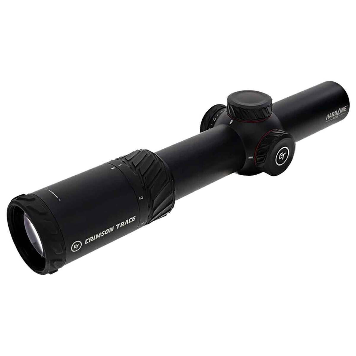Crimson Trace Hardline 1-8x 28mm Rifle Scope - Illuminated CT TR1-MIL - Black Anodized Crimson Trace Hardline 1-8x 28mm Rifle Scope - Illuminated CT TR1-MIL - Black Anodized