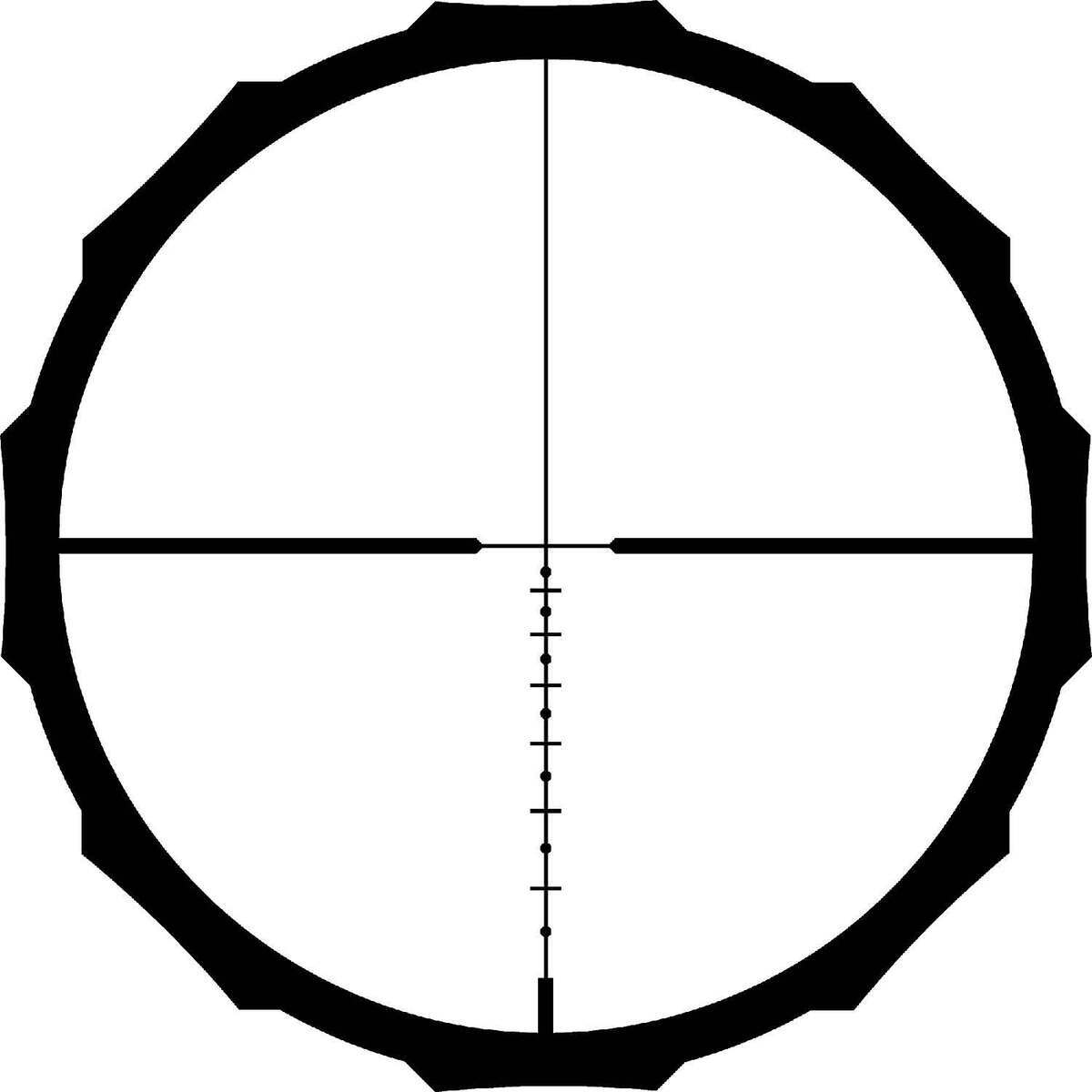 Crimson Trace Hardline 4-16x 42mm Rifle Scope - CT Custom BDC Long Range - Black Crimson Trace Hardline 4-16x 42mm Rifle Scope - CT Custom BDC Long Range - Black