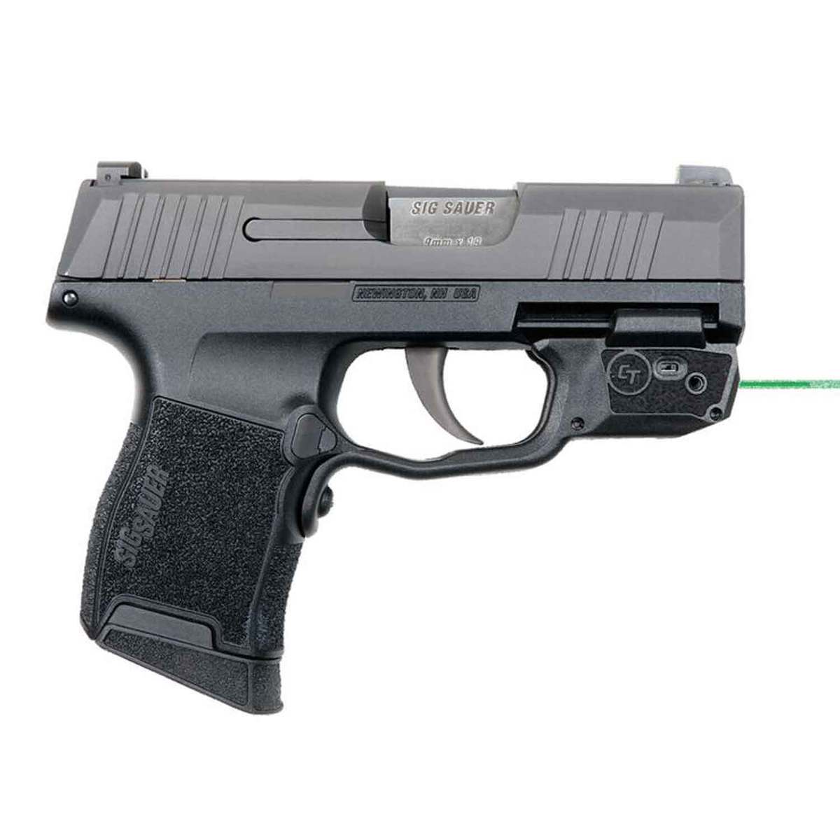 Crimson Trace LG-422G Laserguard Sig Sauer P365 Laser Sight - Green - Black Crimson Trace LG-422G Laserguard Sig Sauer P365 Laser Sight - Green - Black