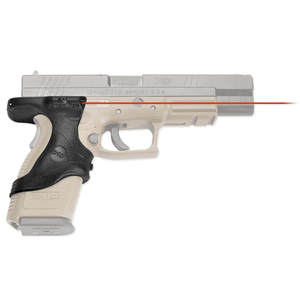 Crimson Trace LG-446 Springfield Armory XD9 And XD40 Red Lasergrips - Black