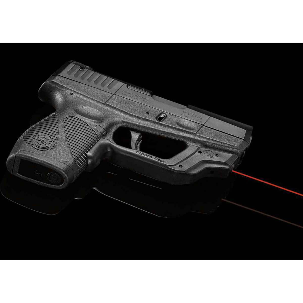 Crimson Trace LG-447 Laserguard Taurus Slim Laser Sight - Red - Black Crimson Trace LG-447 Laserguard Taurus Slim Laser Sight - Red - Black