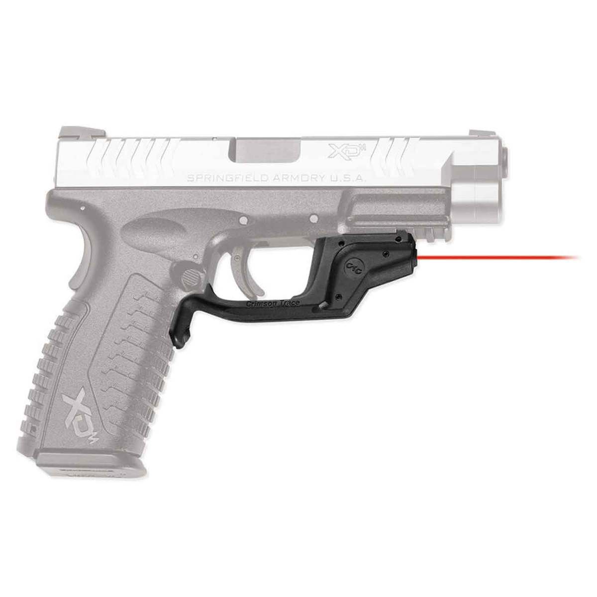 Crimson Trace LG-448 Laserguard Springfield Armory XD/XDM Laser Sight - Red - Black Crimson Trace LG-448 Laserguard Springfield Armory XD/XDM Laser Sight - Red - Black
