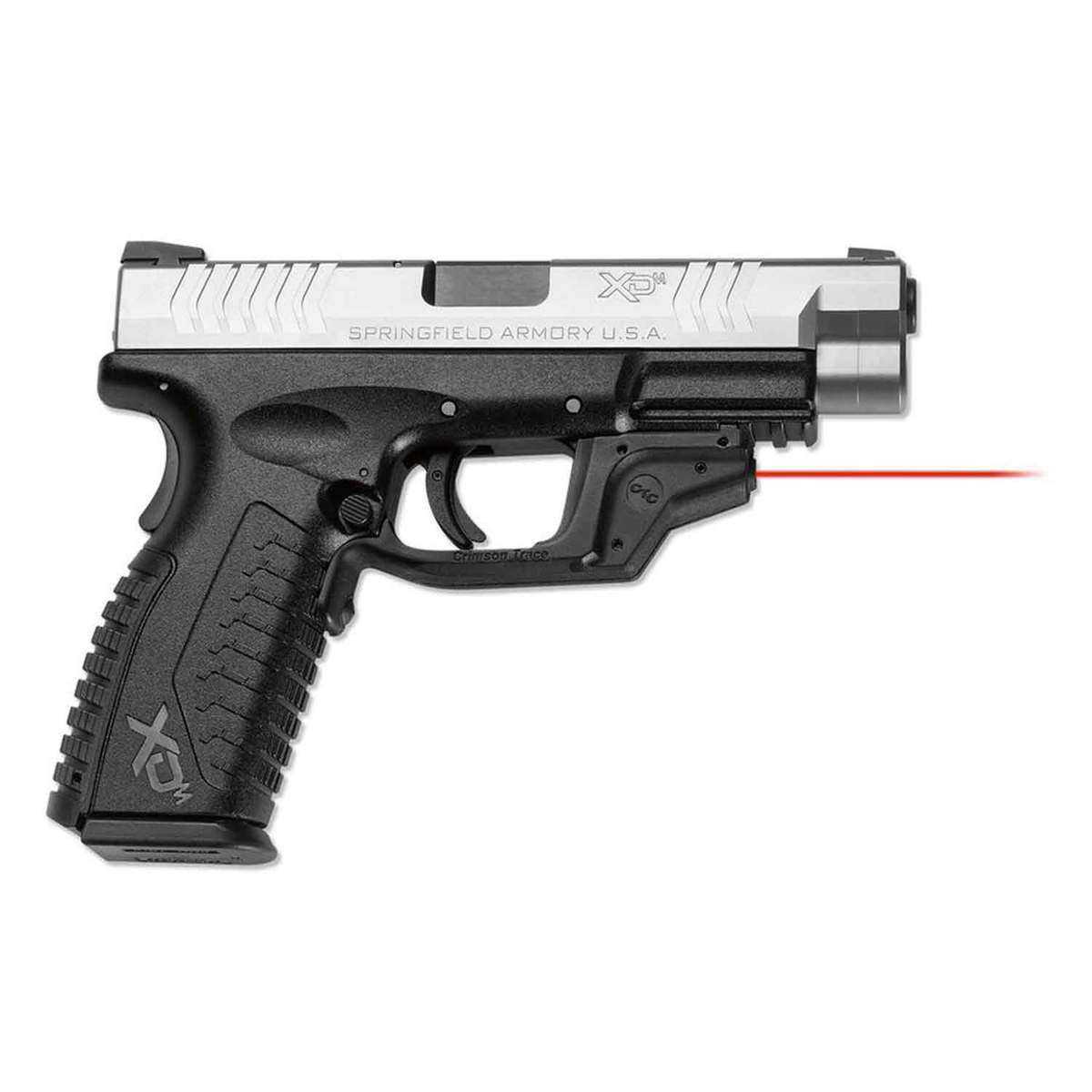 Crimson Trace LG-448 Laserguard Springfield Armory XD/XDM Laser Sight - Red - Black Crimson Trace LG-448 Laserguard Springfield Armory XD/XDM Laser Sight - Red - Black