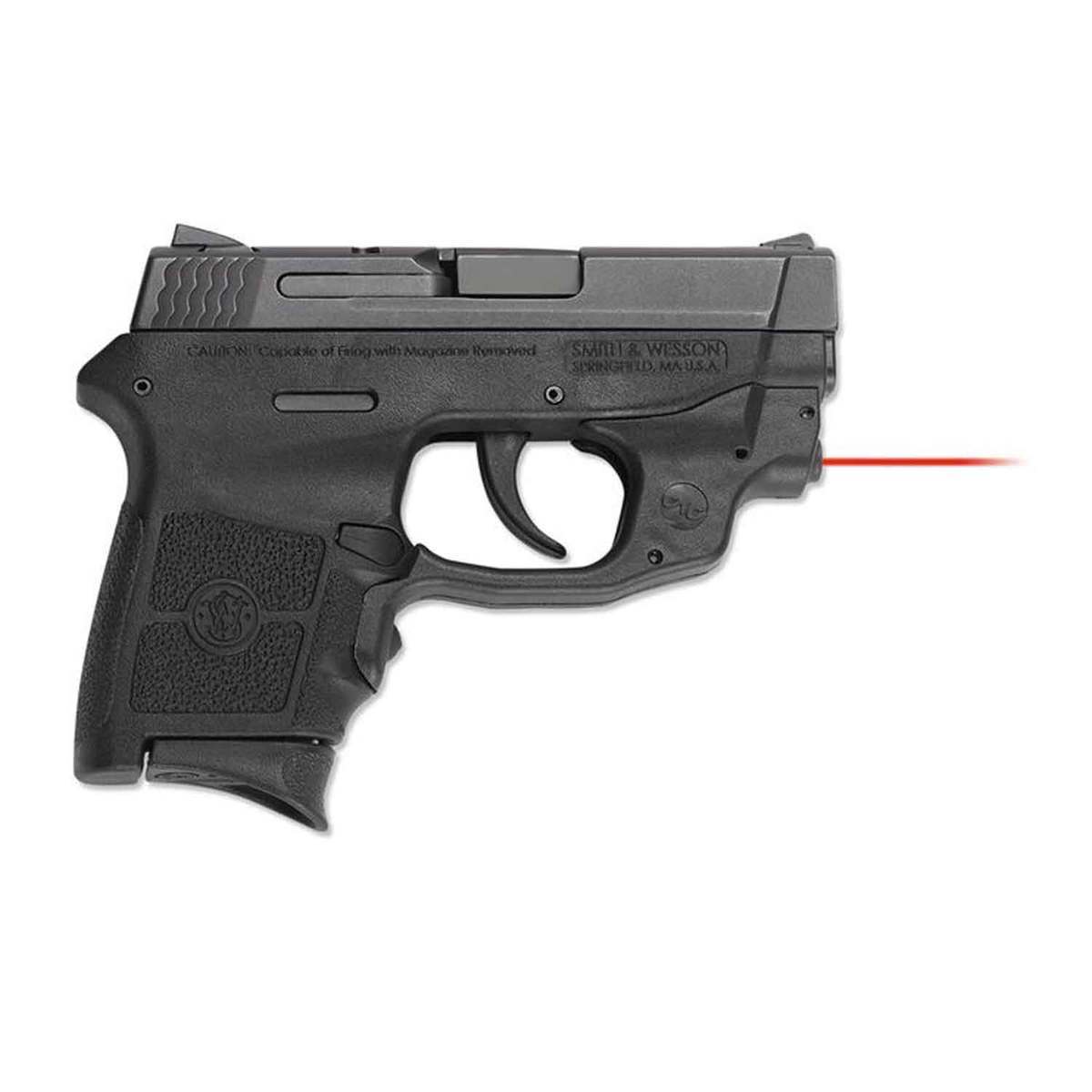 Crimson Trace LG-454 Laserguard Smith & Wesson M&P Bodyguard .380 Laser Sight - Red - Black Crimson Trace LG-454 Laserguard Smith & Wesson M&P Bodyguard .380 Laser Sight - Red - Black