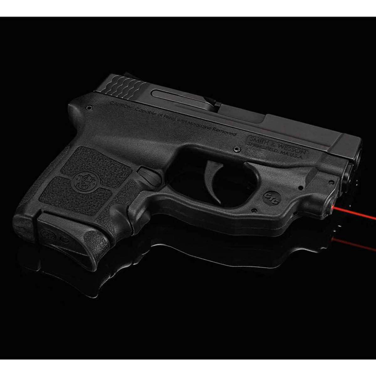 Crimson Trace LG-454 Laserguard Smith & Wesson M&P Bodyguard .380 Laser Sight - Red - Black Crimson Trace LG-454 Laserguard Smith & Wesson M&P Bodyguard .380 Laser Sight - Red - Black