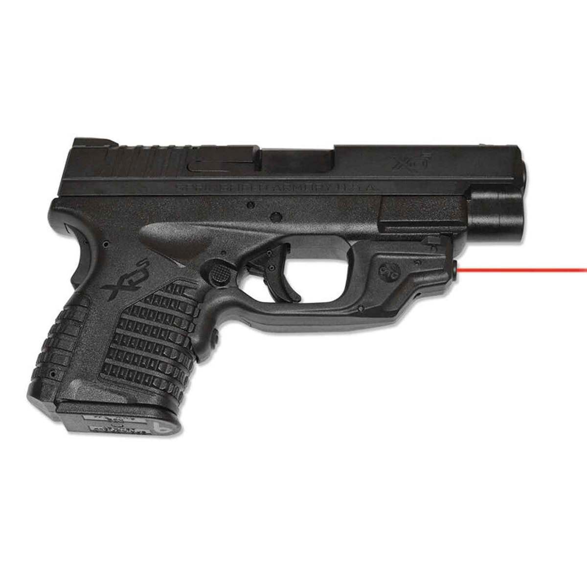 Crimson Trace LG-469 Laserguard Springfield Armory XD-S Laser Sight - Red - Black Crimson Trace LG-469 Laserguard Springfield Armory XD-S Laser Sight - Red - Black