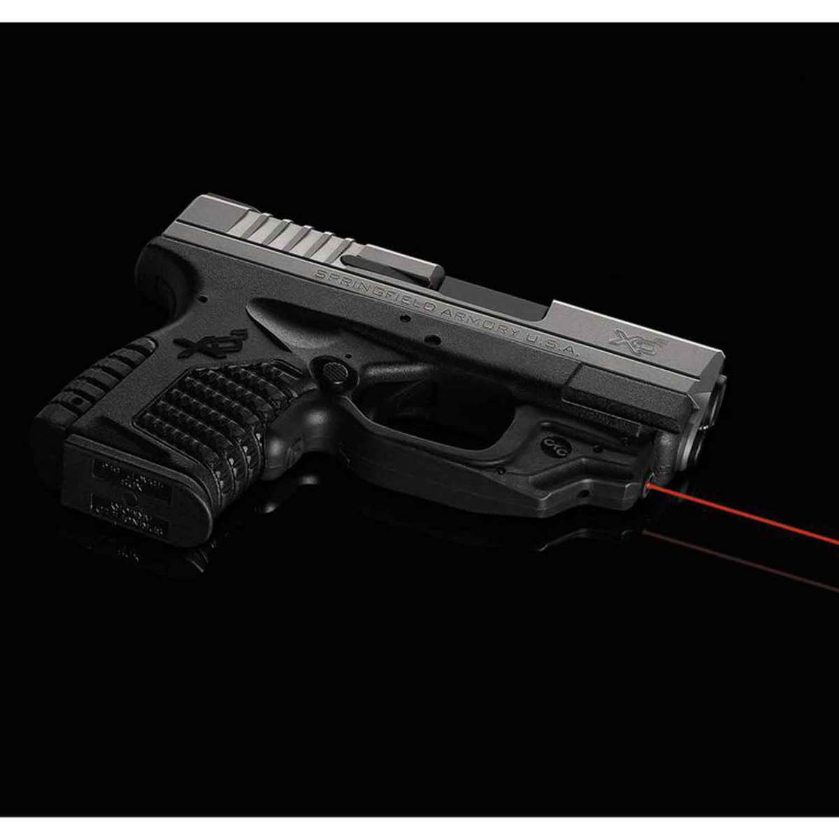 Crimson Trace LG-469 Laserguard Springfield Armory XD-S Laser Sight - Red - Black Crimson Trace LG-469 Laserguard Springfield Armory XD-S Laser Sight - Red - Black
