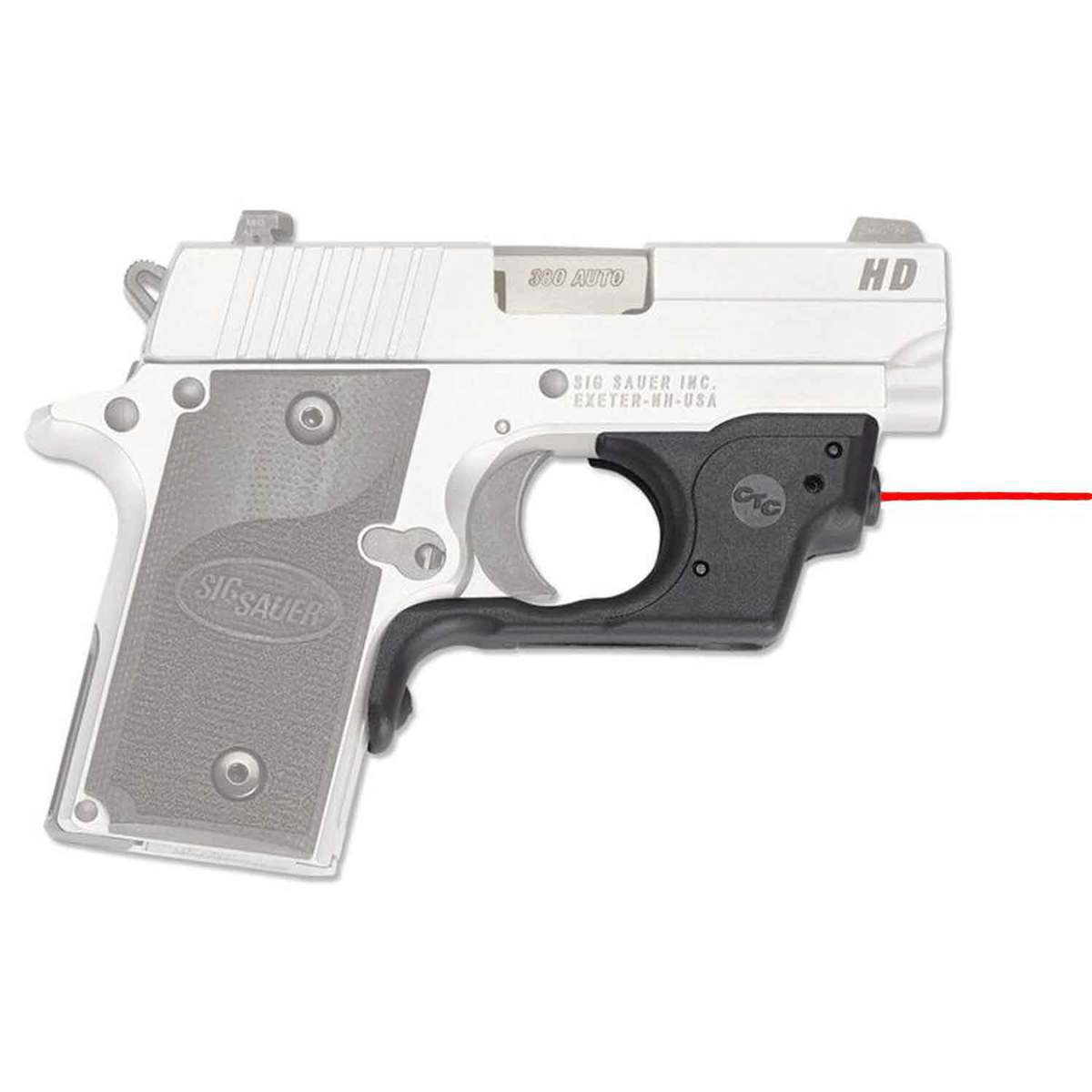 Crimson Trace LG-492 Laserguard Sig Sauer P238/P938 Laser Sight - Red - Black Crimson Trace LG-492 Laserguard Sig Sauer P238/P938 Laser Sight - Red - Black