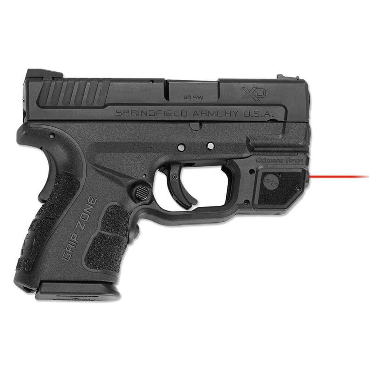 Crimson Trace LG-496 Laserguard Springfield Armory XD MOD.2 Laser Sight - Red - Black Crimson Trace LG-496 Laserguard Springfield Armory XD MOD.2 Laser Sight - Red - Black