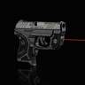 Crimson Trace LG-497 Laserguard Ruger LCP II Laser Sight - Red - Black