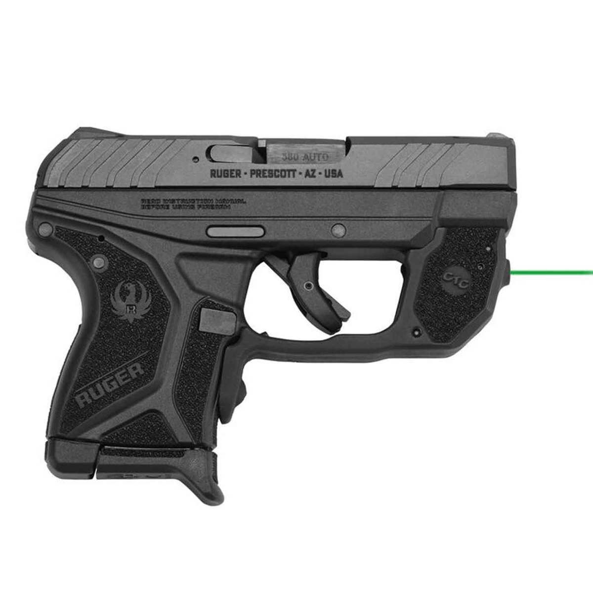 Crimson Trace LG-497G Laserguard Ruger LCP II Laser Sight - Green - Black Crimson Trace LG-497G Laserguard Ruger LCP II Laser Sight - Green - Black