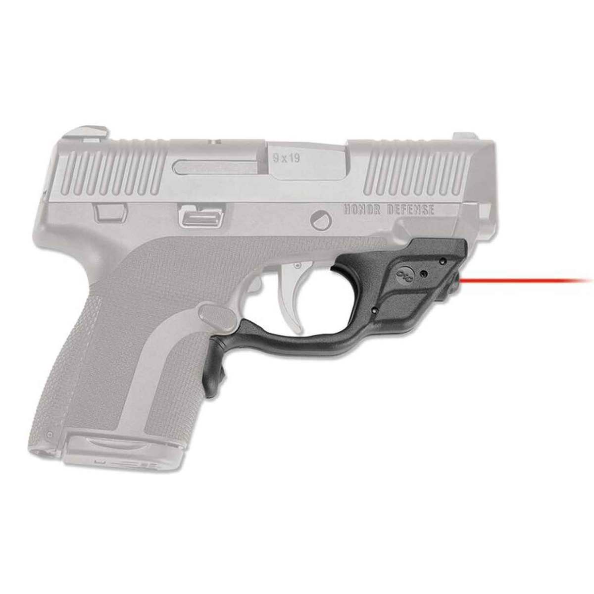 Crimson Trace LG-498 Laserguard Honor Defense Honor Guard 9 Laser Sight - Red - Black Crimson Trace LG-498 Laserguard Honor Defense Honor Guard 9 Laser Sight - Red - Black