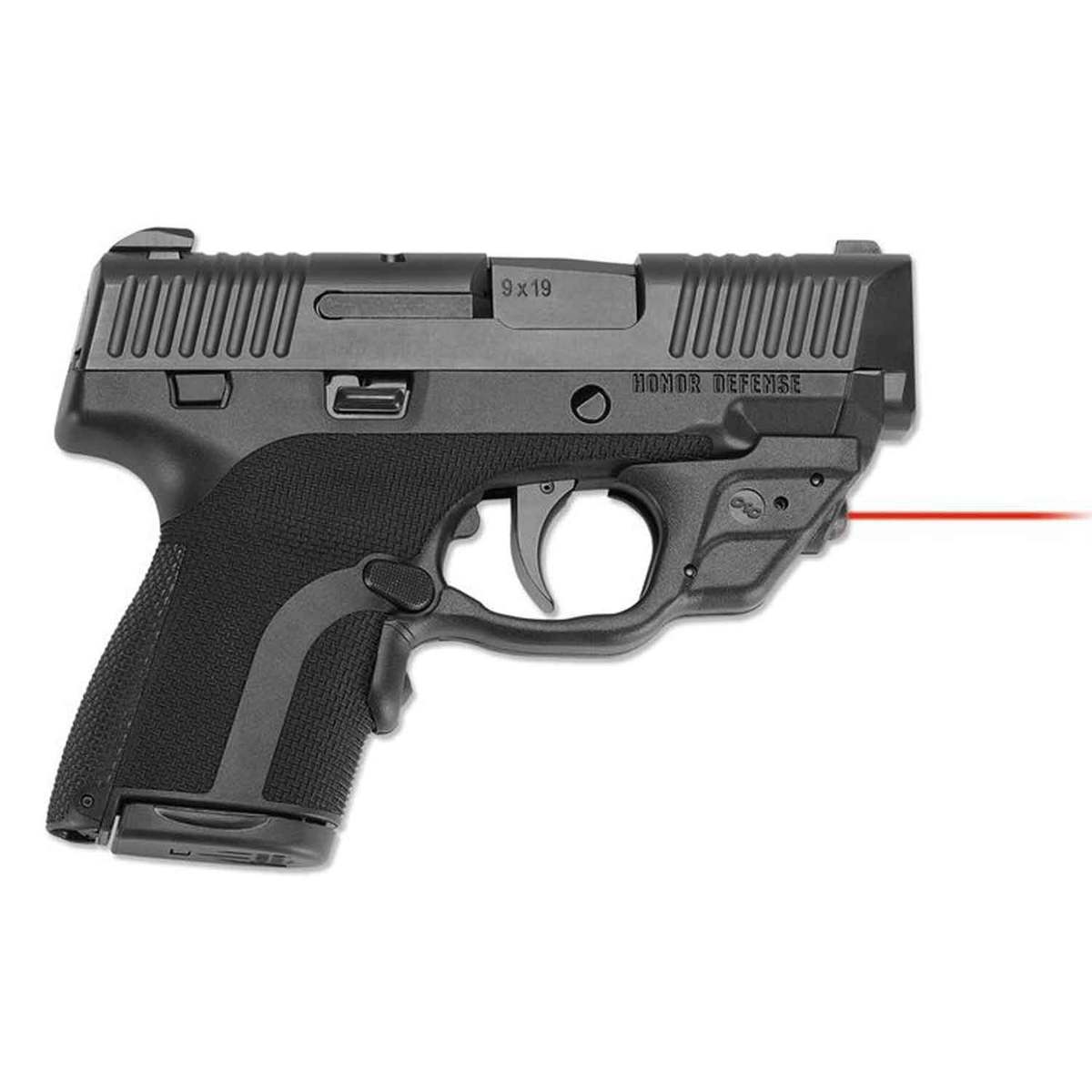 Crimson Trace LG-498 Laserguard Honor Defense Honor Guard 9 Laser Sight - Red - Black Crimson Trace LG-498 Laserguard Honor Defense Honor Guard 9 Laser Sight - Red - Black