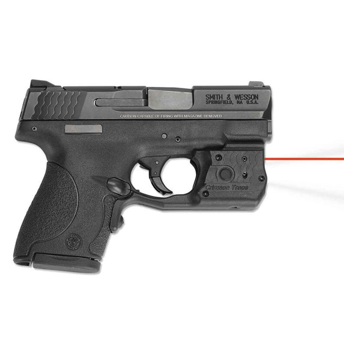 Crimson Trace LL-801 Laserguard Pro Smith & Wesson M&P Shield/Shield M2.0 Light And Laser Sight - Red - Black Crimson Trace LL-801 Laserguard Pro Smith & Wesson M&P Shield/Shield M2.0 Light And Laser Sight - Red - Black