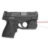 Crimson Trace LL-801 Laserguard Pro Smith & Wesson M&P Shield/Shield M2.0 Light And Laser Sight - Red - Black
