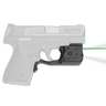 Crimson Trace LL-801G Laserguard Pro Smith & Wesson M&P Shield/Shield M2.0 Light And Laser Sight - Green - Black