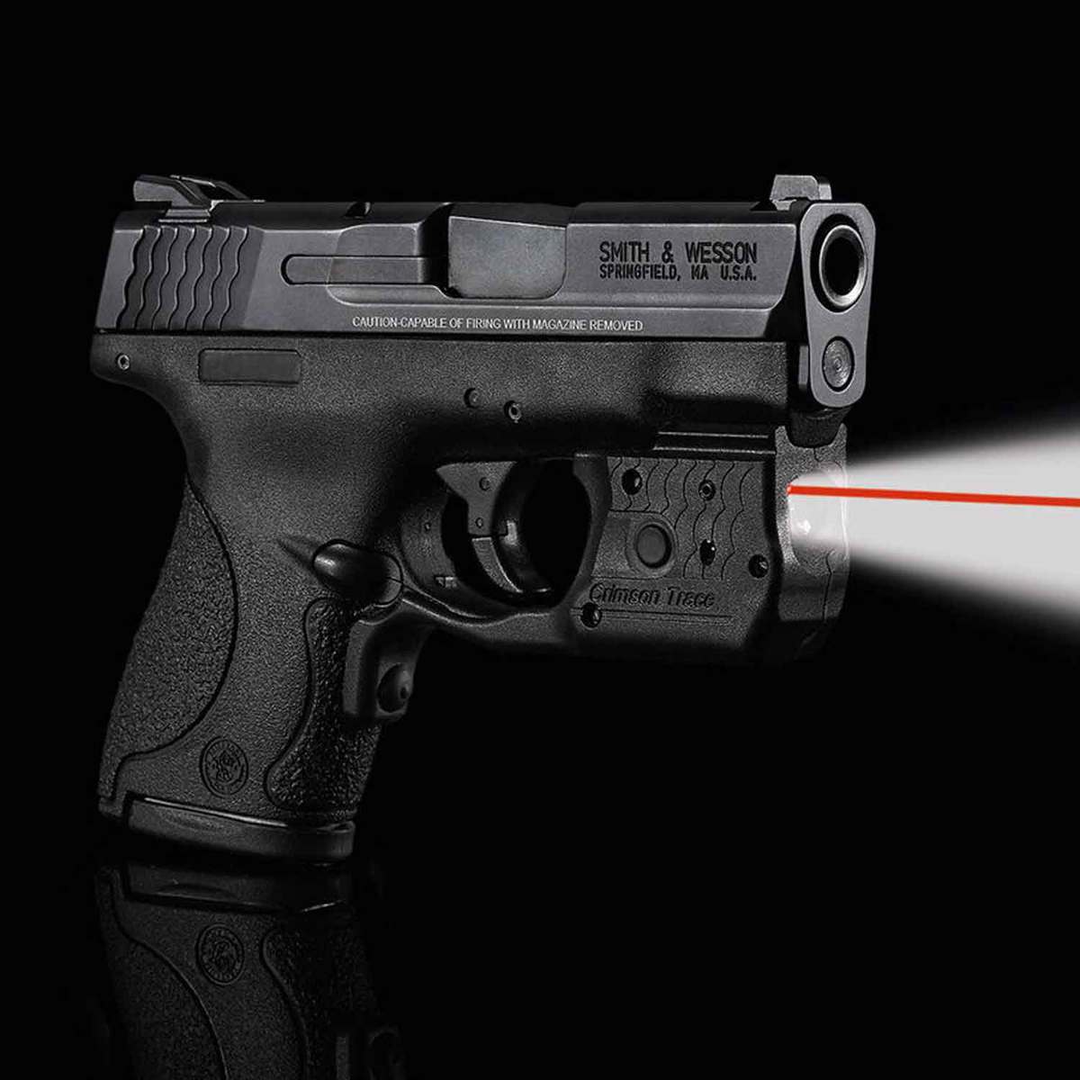 Crimson Trace LL-802 Laserguard Pro Springfield Armory XD-S Light And Laser Sight - Red - Black Crimson Trace LL-802 Laserguard Pro Springfield Armory XD-S Light And Laser Sight - Red - Black