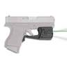 Crimson Trace LL-803G Laserguard Pro Glock G42/43/43X/48 Light And Laser Sight - Green - Black
