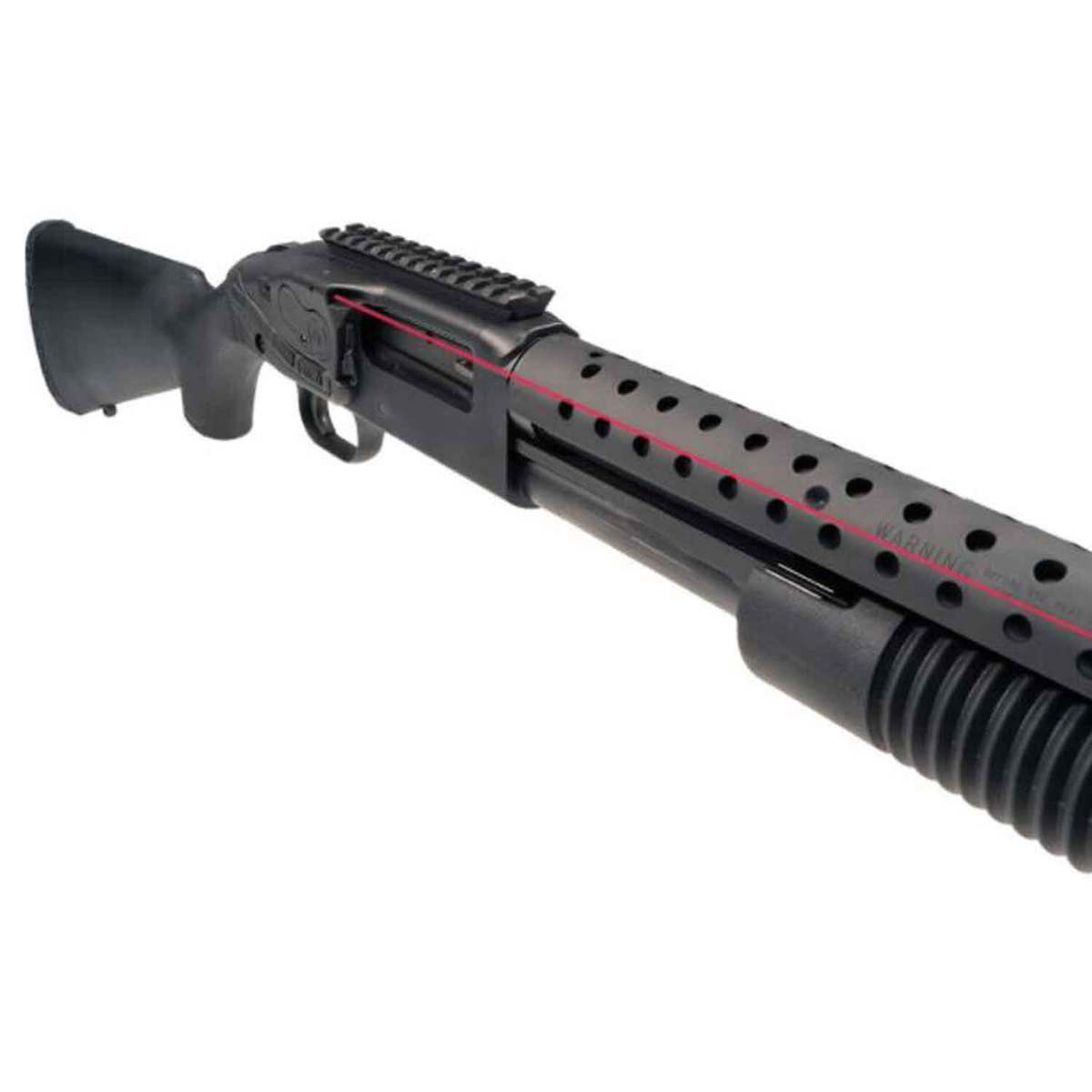 Crimson Trace LS-250 Lasersaddle Mossberg 12/20 Gauge Laser Sight - Red - Black Crimson Trace LS-250 Lasersaddle Mossberg 12/20 Gauge Laser Sight - Red - Black