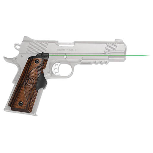 Crimson Trace Master Series 1911 Full-Size Green Lasergrips - Walnut/Black16429772020-11-23 - Wood/Black - Crimson Trace