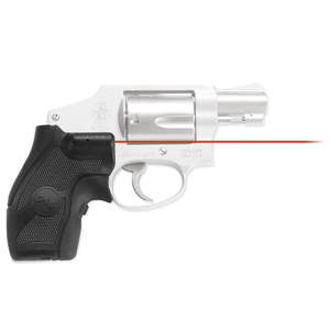 Crimson Trace Smith & Wesson J-Frame Round Butt Compact Grip Red Lasergrips - Black